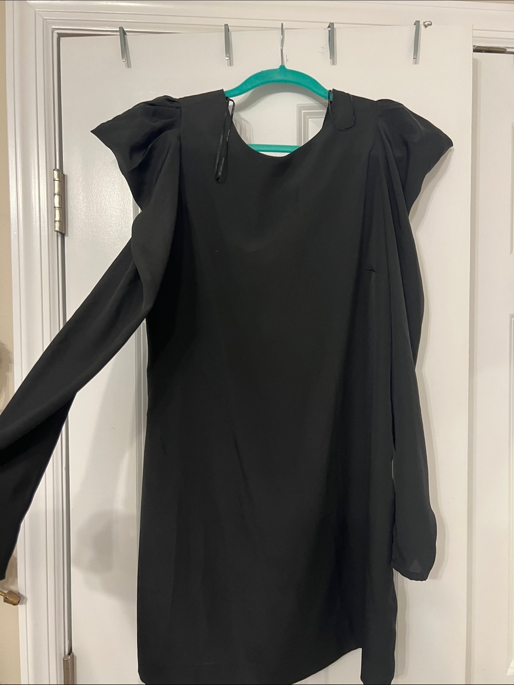 Zara Woman Black Long Sleeve mini Dress